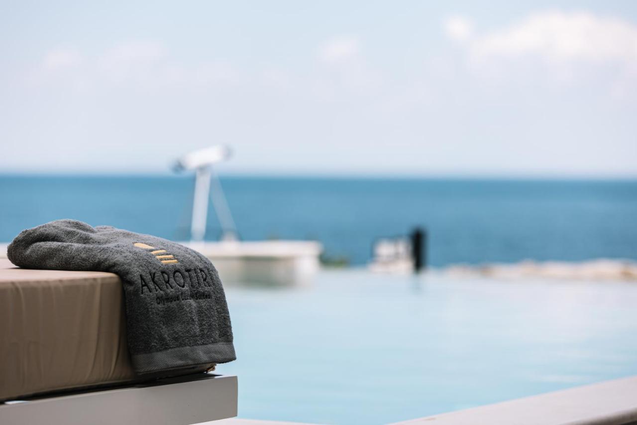 Akrotiri Olympus Luxury Suites - Adults Only Pláka Litókhoro Eksteriør bilde