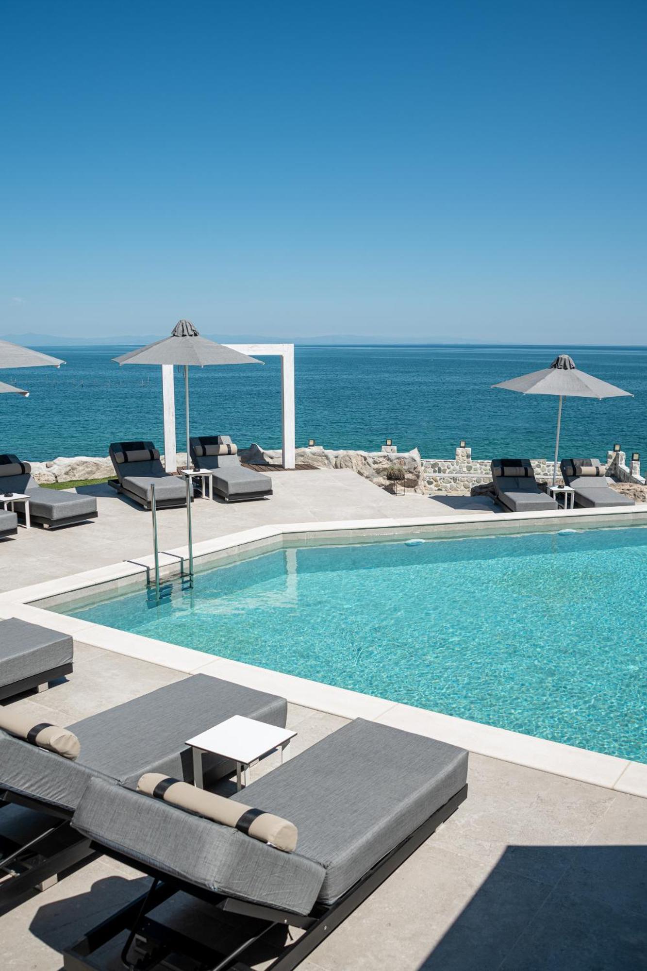 Akrotiri Olympus Luxury Suites - Adults Only Pláka Litókhoro Eksteriør bilde